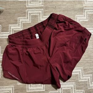 Lululemon hotty hot shorts
